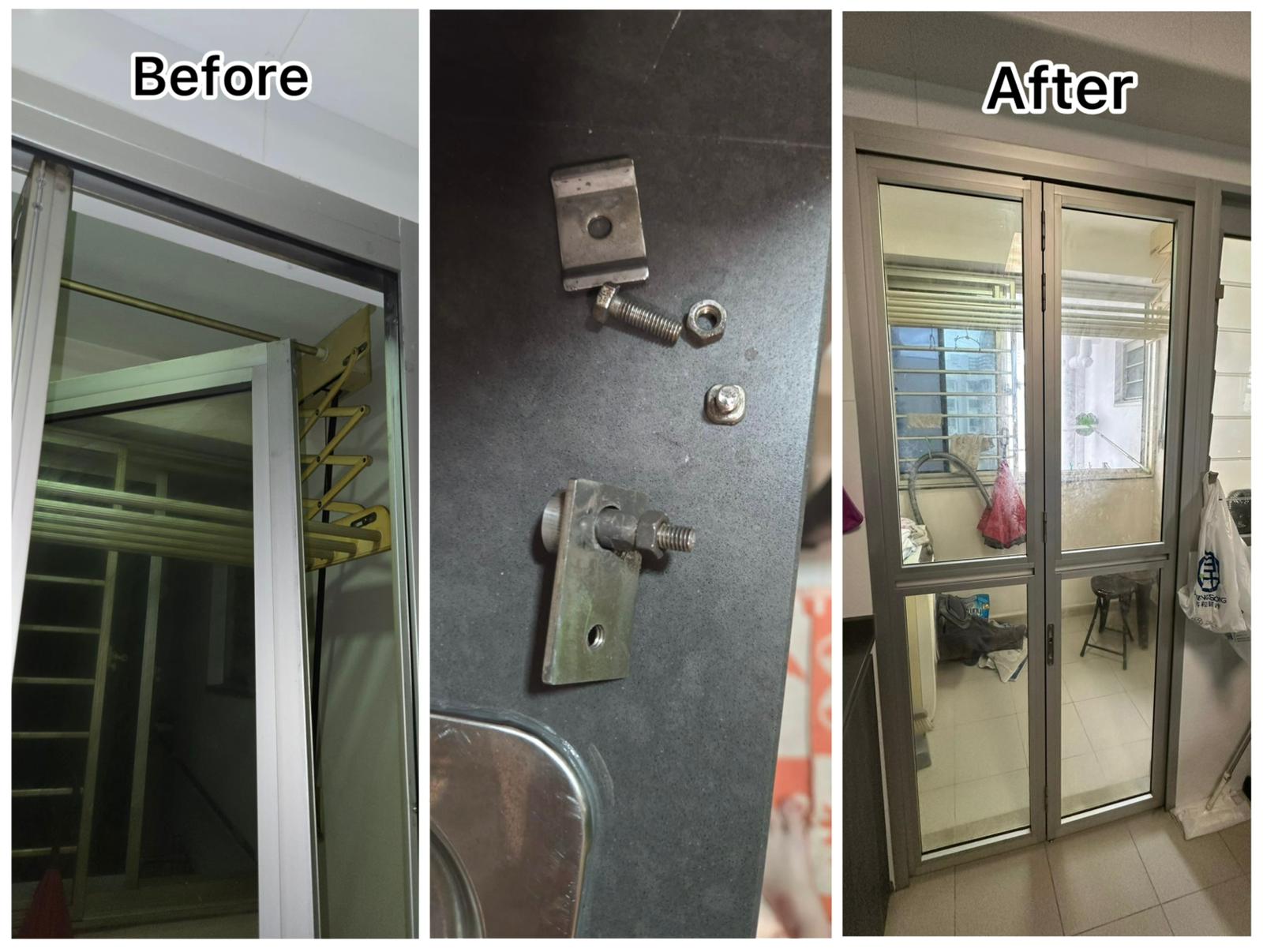 Aluminium Sliding Door Repair & Roller Replacement Service in Singapore